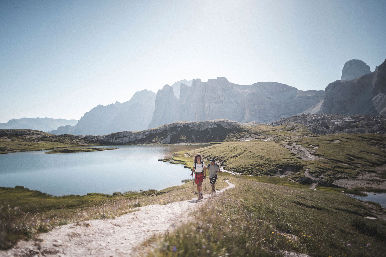 Sommerwanderung im Feriengebiet 3 Zinnen Dolomiten
