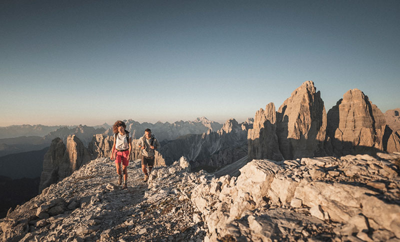 Sommerwanderung im Feriengebiet 3 Zinnen Dolomiten