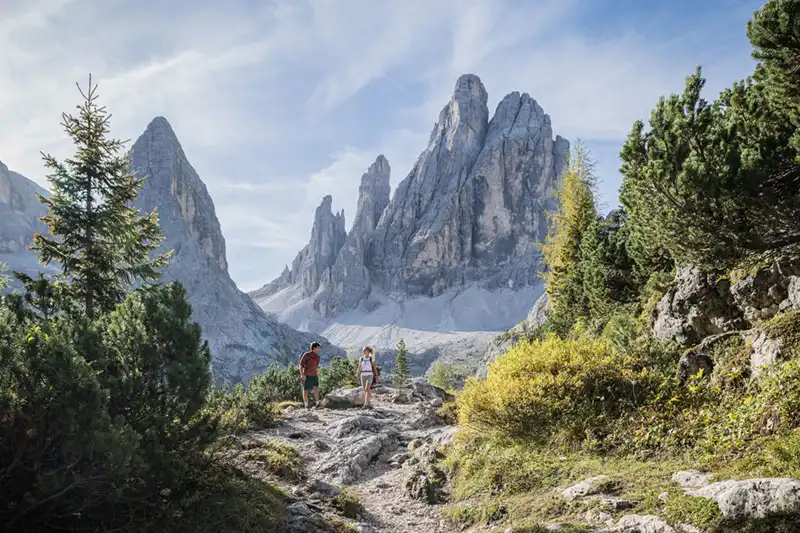 Sommerwanderung im Feriengebiet 3 Zinnen Dolomiten